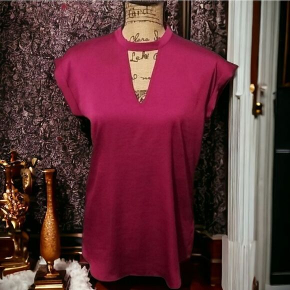 Express Keyhole Style Blouse Size S - Picture 1 of 7
